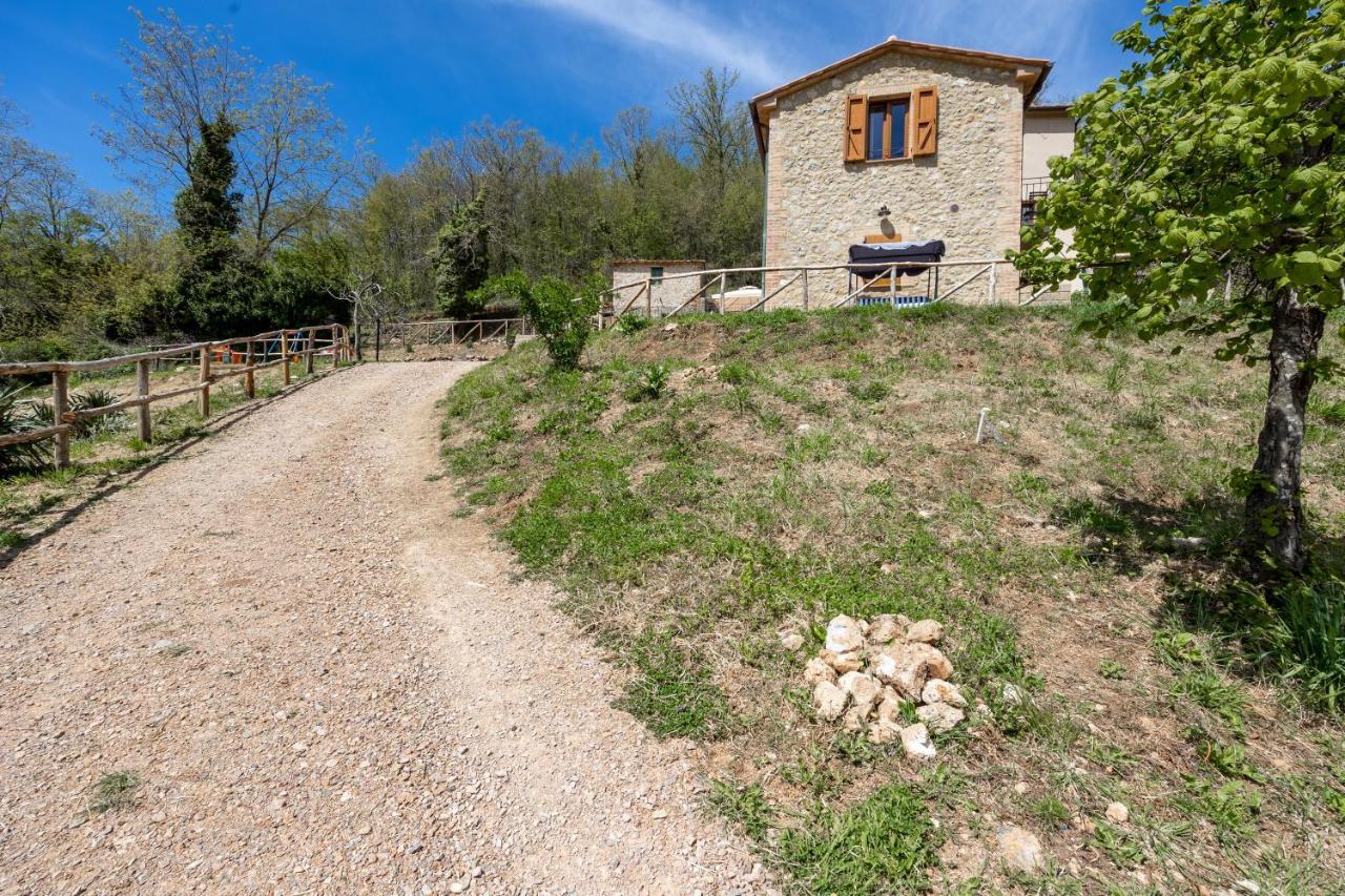 Podere Del Ciacchi Among Tuscany Greenery - Happy Rentals Montieri Exterior foto