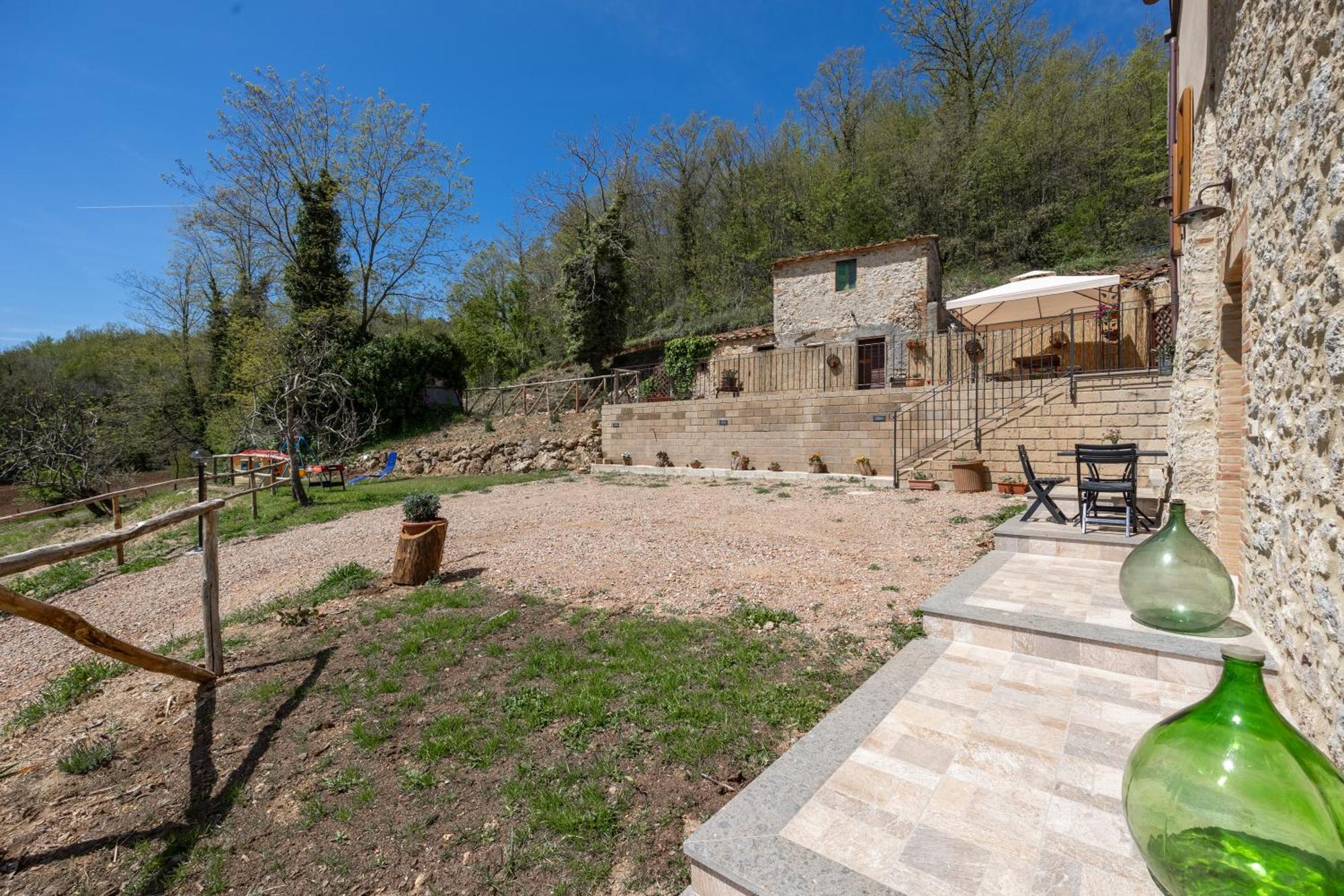Podere Del Ciacchi Among Tuscany Greenery - Happy Rentals Montieri Exterior foto